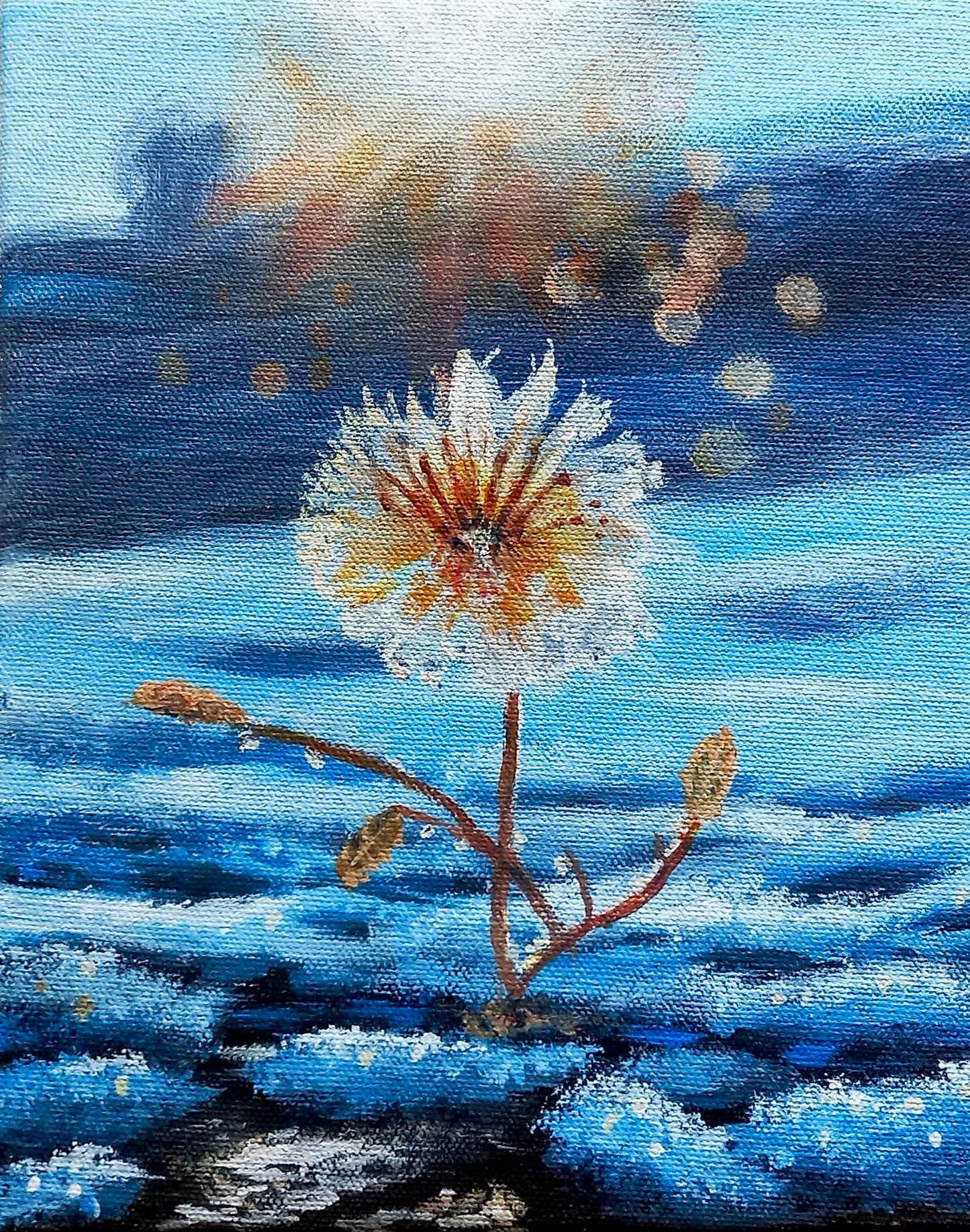 Coastal Dreams Trio – Original Acrylic Canvas Paintings (Set of 3)
